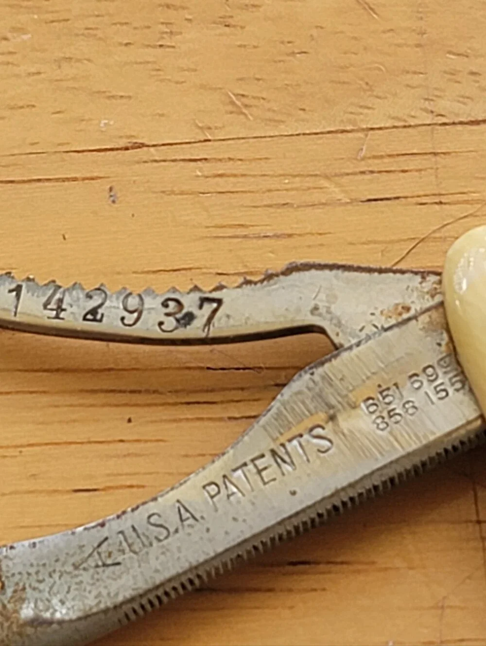 Antique Rare Curley's Ideal Safety Razor 1800's-1920's Straight Razor